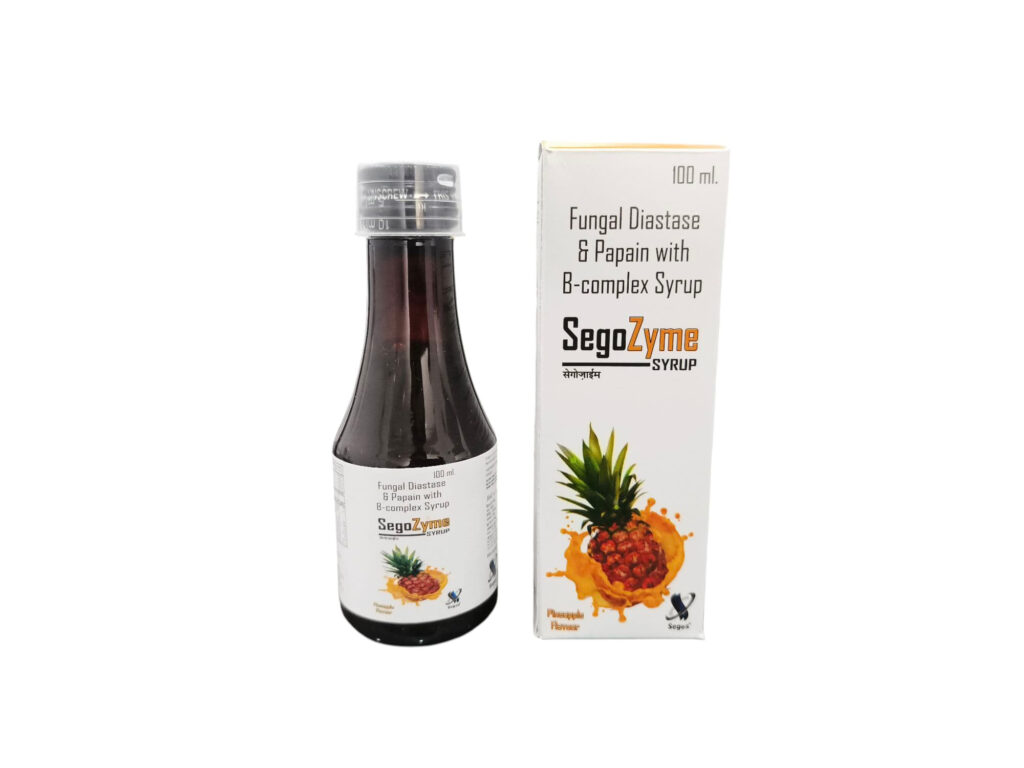 SegoZyme 100ml. Syrup